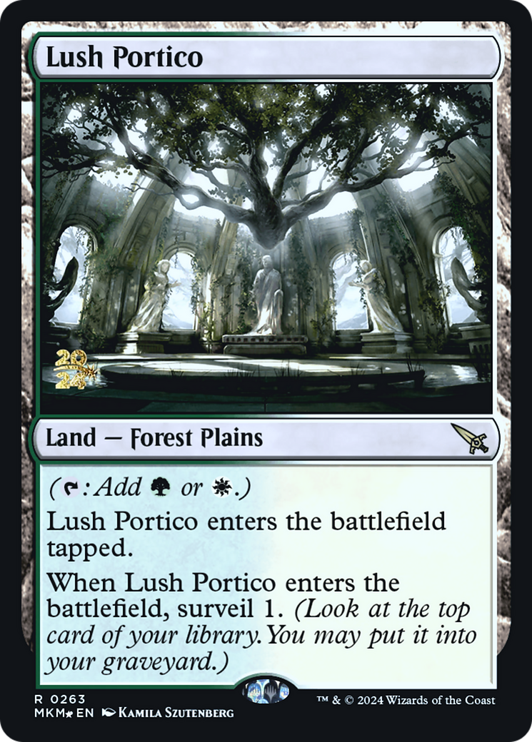 Lush Portico [Murders at Karlov Manor Prerelease Promos] | Chromatic Games