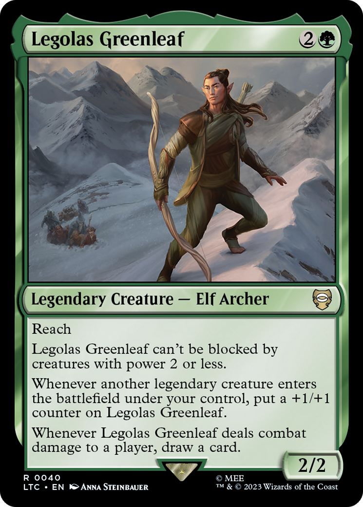 Legolas Greenleaf [The Lord of the Rings: Tales of Middle-Earth Commander] | Chromatic Games