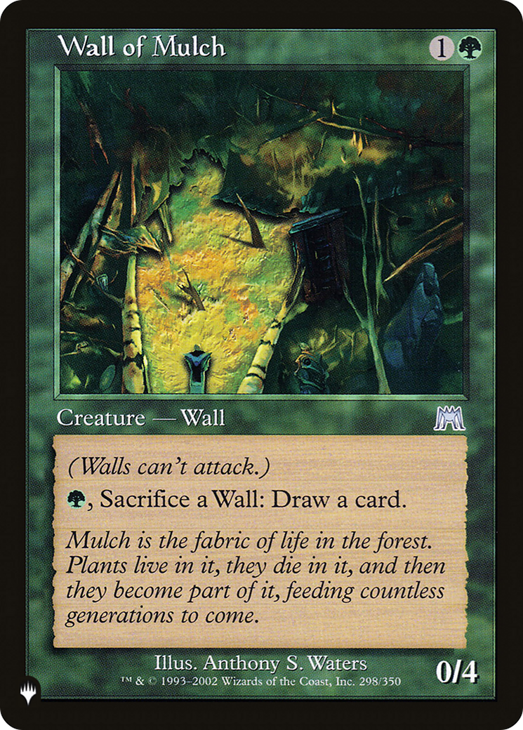 Wall of Mulch [The List Reprints] | Chromatic Games