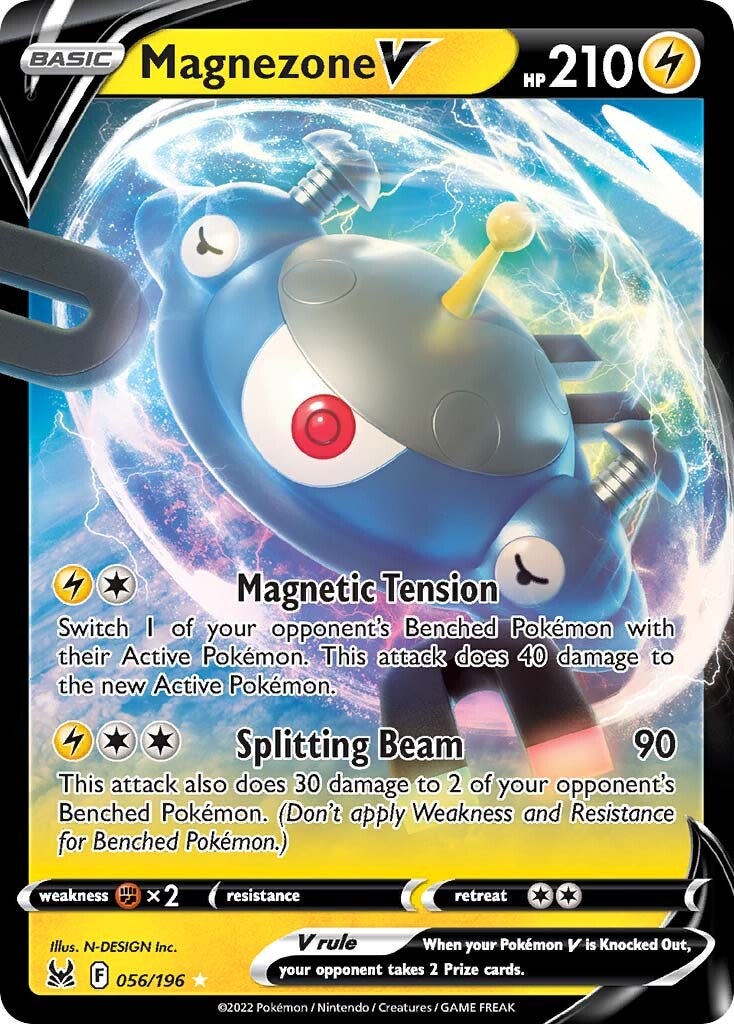Magnezone V (056/196) [Sword & Shield: Lost Origin] | Chromatic Games