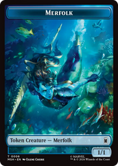 Council of Reeds (008) // Merfolk (006) Double-Sided Token [Marvel Super Heroes Commander Tokens] | Chromatic Games