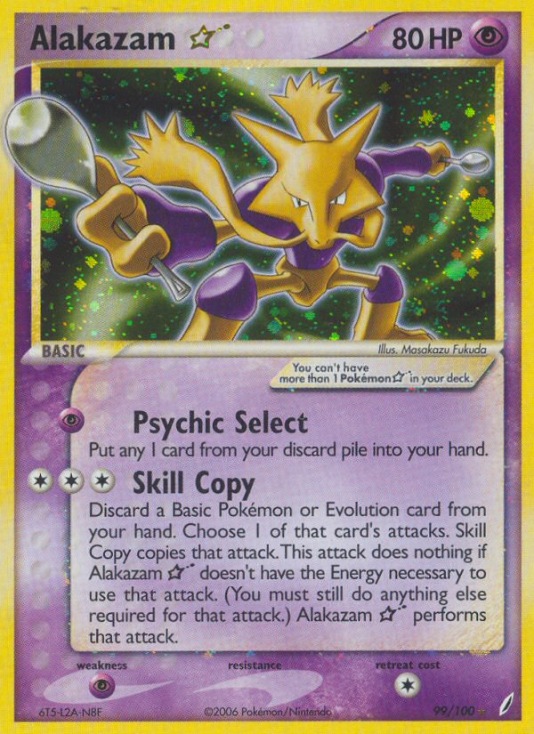 Alakazam Star (99/100) [EX: Crystal Guardians] | Chromatic Games