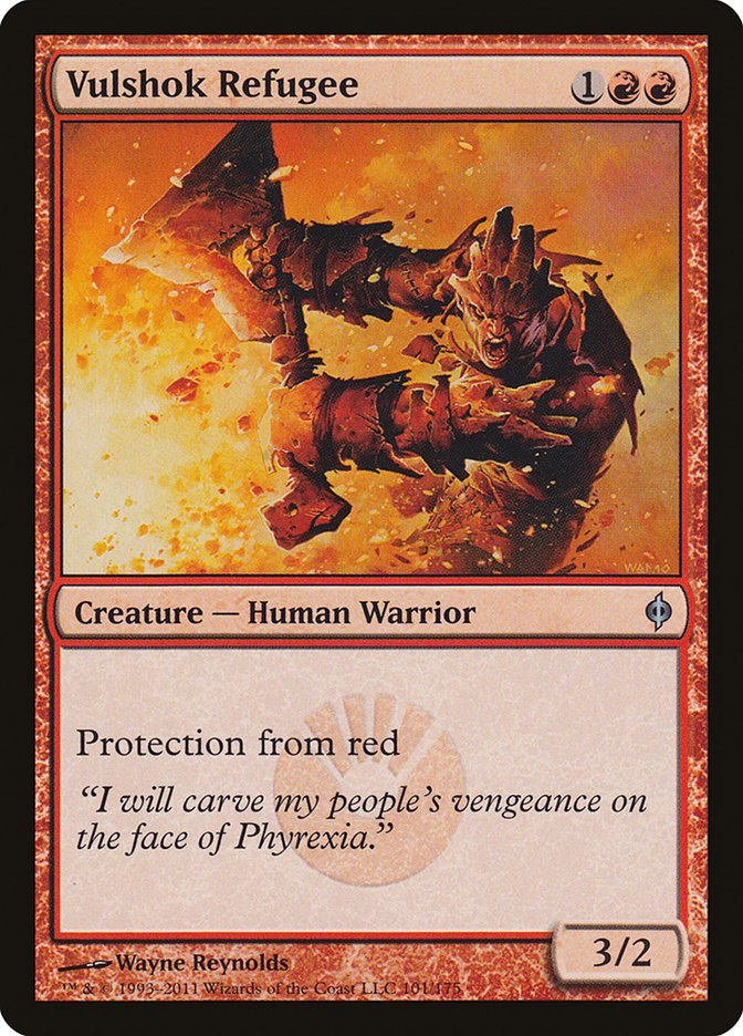 Vulshok Refugee 101/175 (New Phyrexia)  | Chromatic Games
