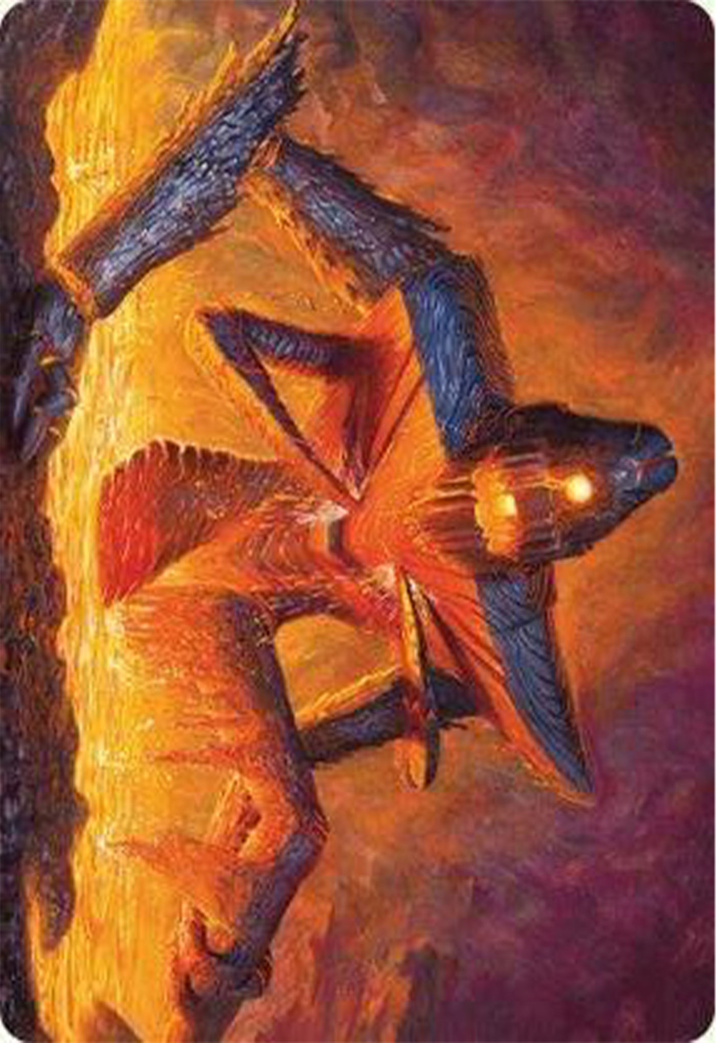 Molten Gatekeeper Art Card [Modern Horizons 3 Art Series] | Chromatic Games