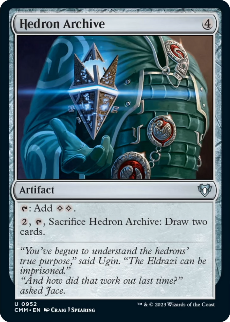 Hedron Archive [Commander Masters] | Chromatic Games