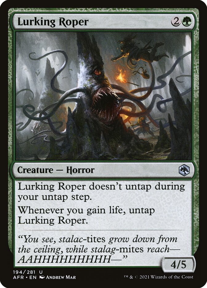 Lurking Roper 194 (Adventures in the Forgotten Realms)  | Chromatic Games