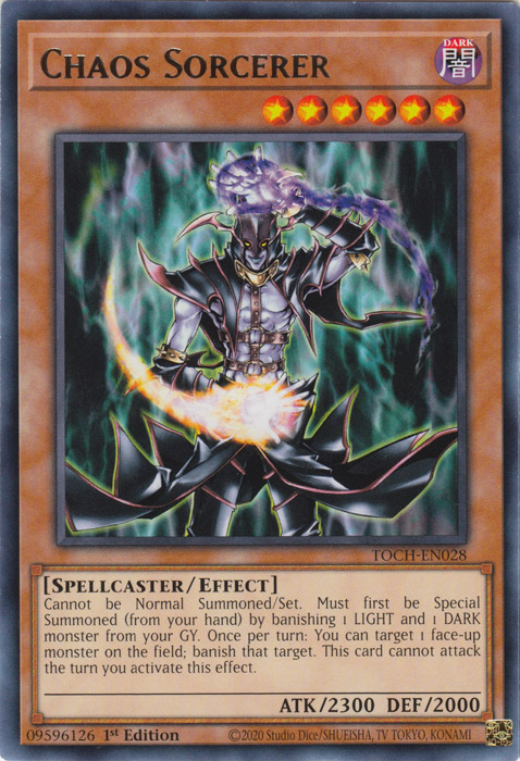 Chaos Sorcerer [TOCH-EN028] Rare | Chromatic Games