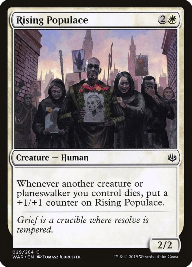 Rising Populace 29/264 (War of the Spark)  - Foil | Chromatic Games