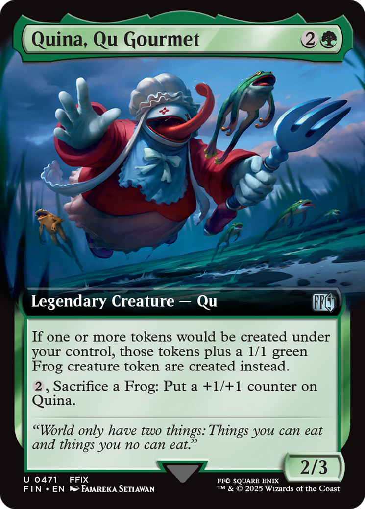 Quina, Qu Gourmet (Extended Art) [FINAL FANTASY] | Chromatic Games