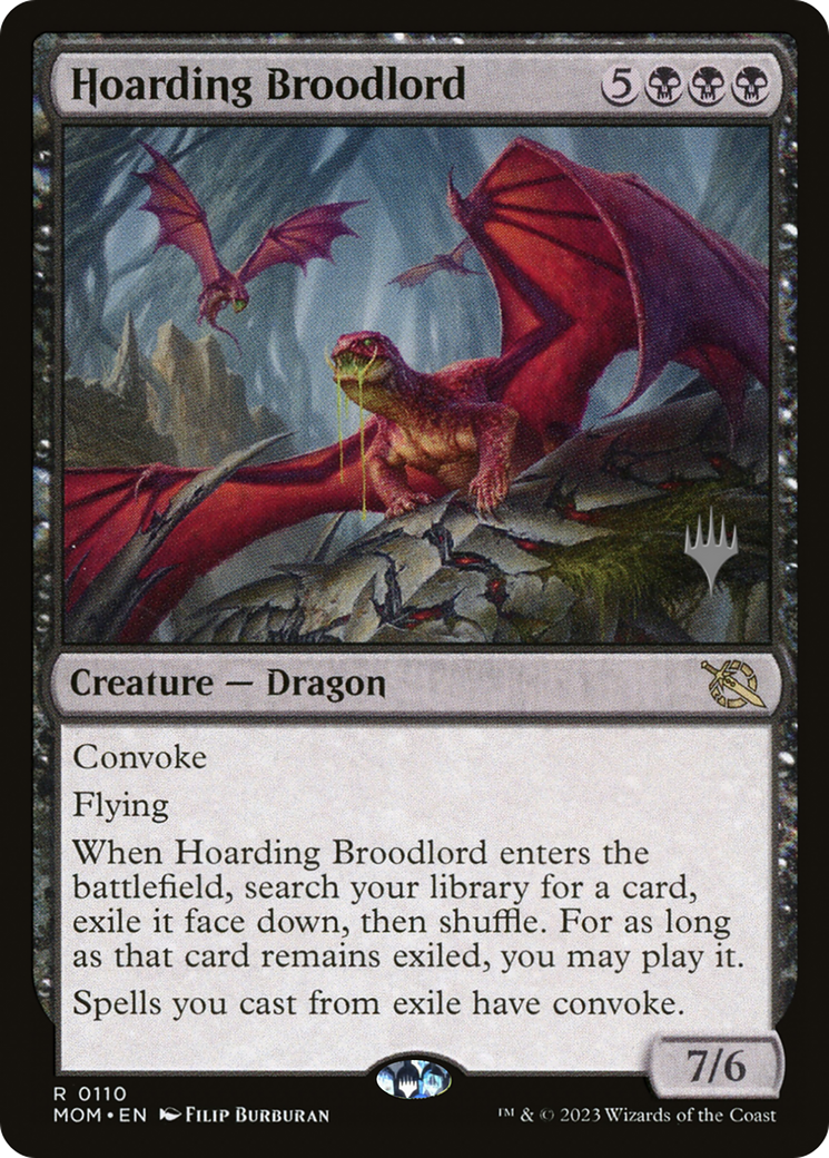 Hoarding Broodlord (Promo Pack) [March of the Machine Promos] | Chromatic Games