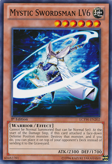 Mystic Swordsman LV6 [LCYW-EN202] Common | Chromatic Games
