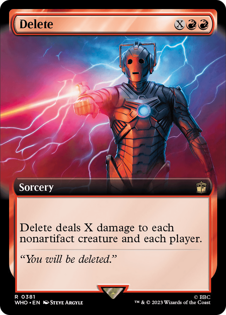 Delete (Extended Art) [Doctor Who] | Chromatic Games