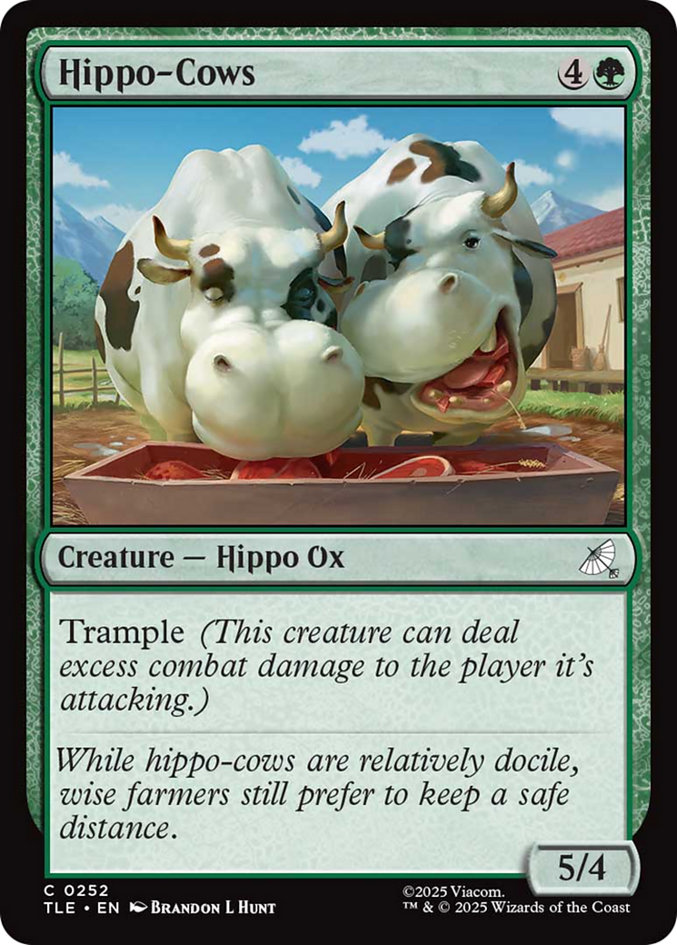Hippo-Cows [Avatar: The Last Airbender: Eternal-Legal] | Chromatic Games