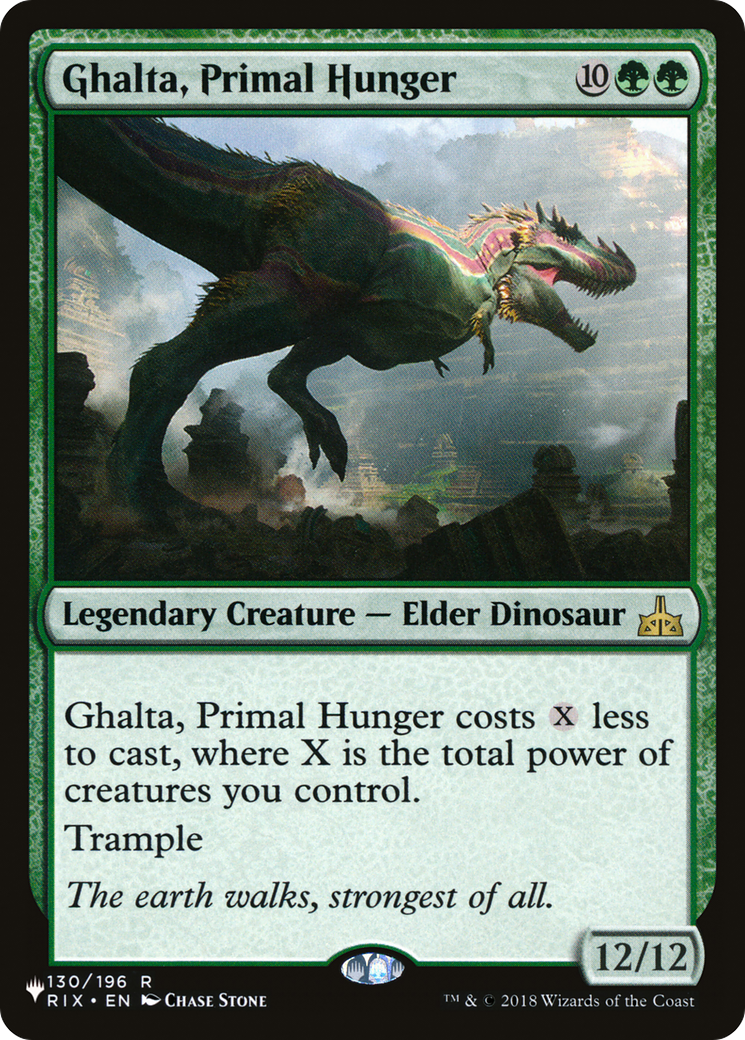 Ghalta, Primal Hunger [The List] | Chromatic Games