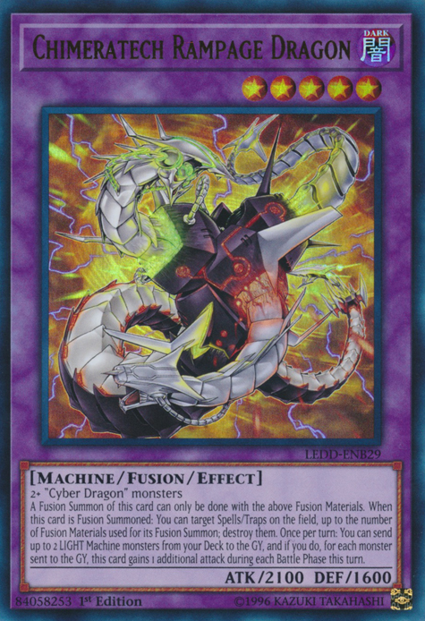 Chimeratech Rampage Dragon [LEDD-ENB29] Ultra Rare | Chromatic Games