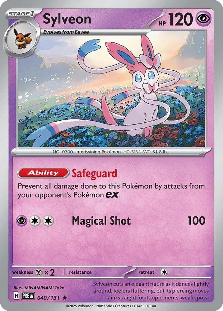 Sylveon (040/131) [Scarlet & Violet: Prismatic Evolutions] | Chromatic Games