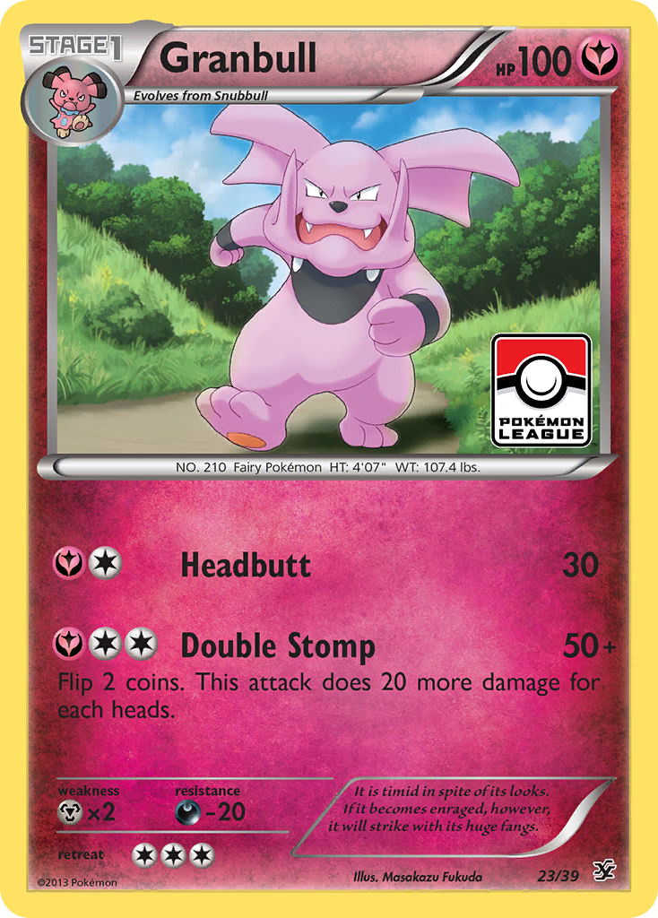 Granbull (23/39) [XY: Kalos Starter Set] | Chromatic Games