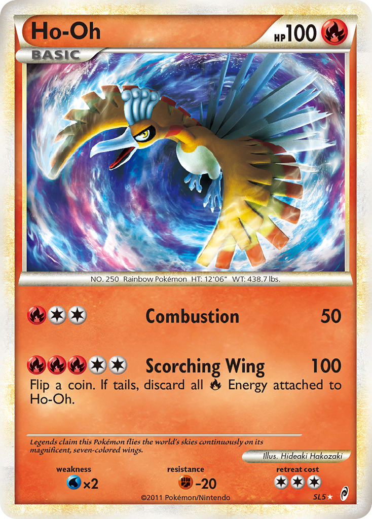 Ho-Oh (SL5) [HeartGold & SoulSilver: Call of Legends] | Chromatic Games