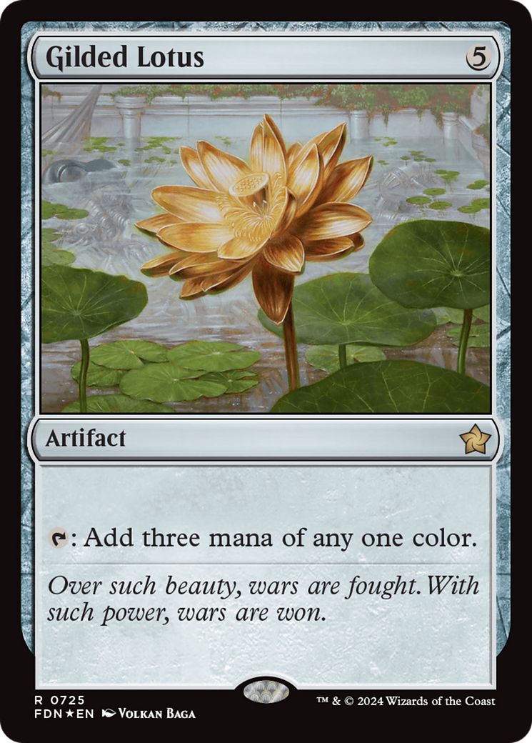 Gilded Lotus [Foundations] | Chromatic Games