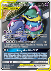 Muk & Alolan Muk GX (197/214) [Sun & Moon: Unbroken Bonds] | Chromatic Games