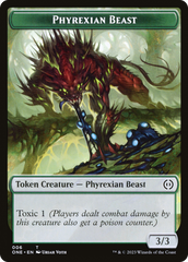 Phyrexian Beast Token [Phyrexia: All Will Be One Tokens] | Chromatic Games