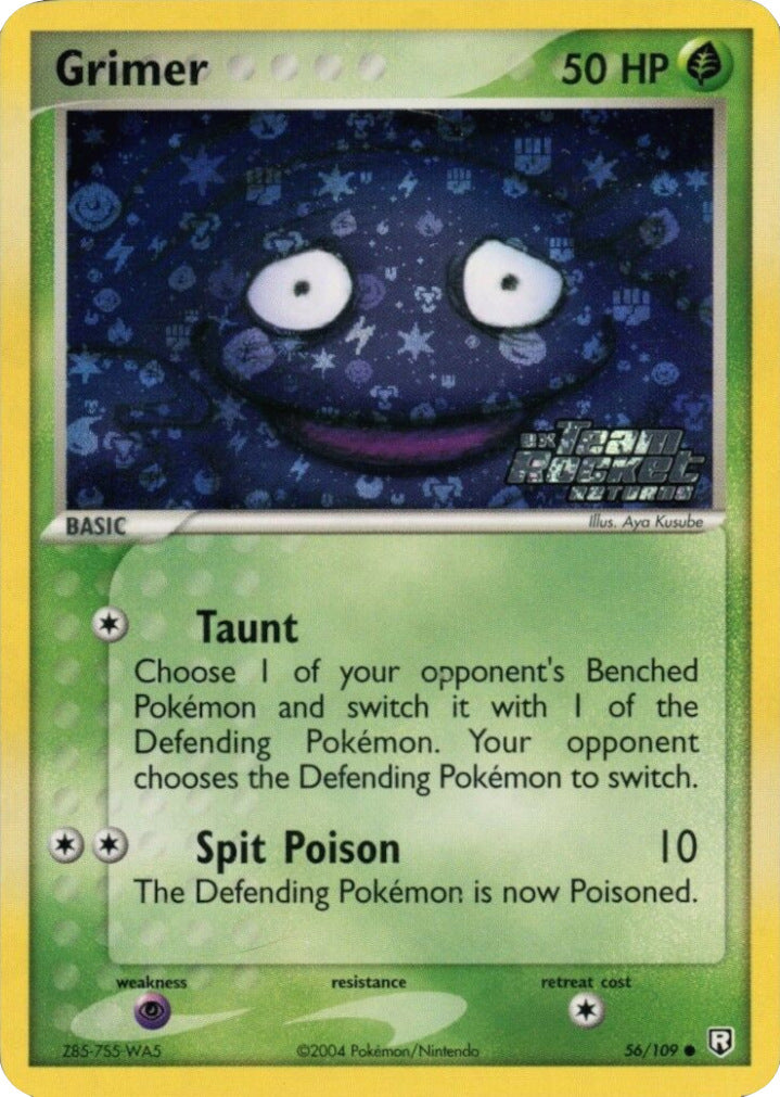 Grimer (56/109) (Stamped) [EX: Team Rocket Returns] | Chromatic Games