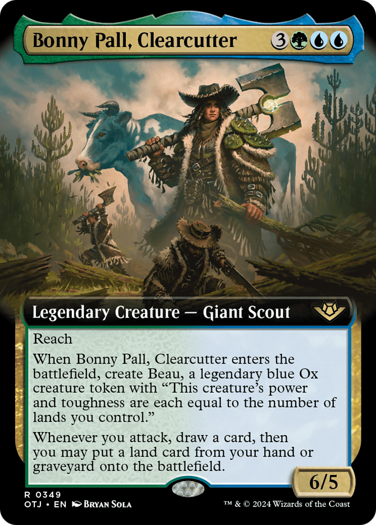 Bonny Pall, Clearcutter (Extended Art) [Outlaws of Thunder Junction] | Chromatic Games