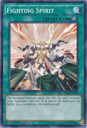 Fighting Spirit [BP03-EN155] Shatterfoil Rare | Chromatic Games
