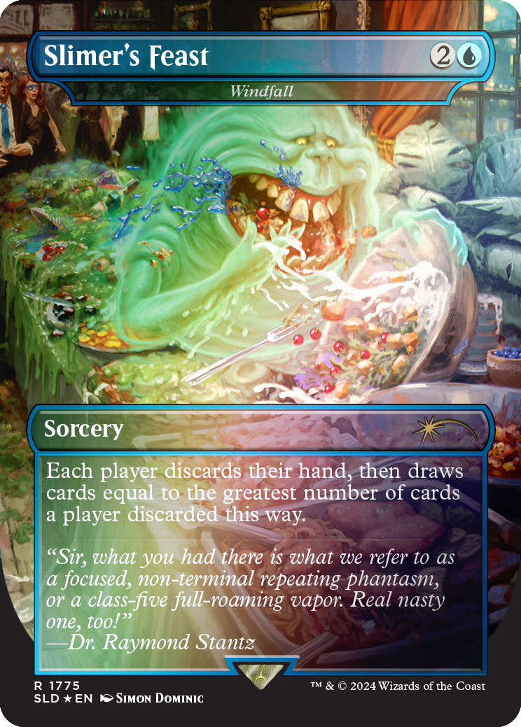 Slimer's Feast - Windfall (Rainbow Foil) [Secret Lair Drop Series] | Chromatic Games