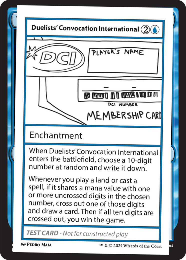 Duelists' Convocation International [Mystery Booster 2 Playtest Cards] | Chromatic Games