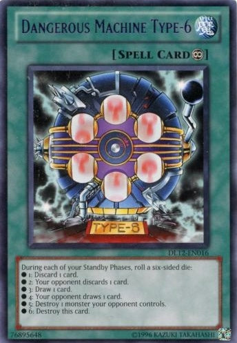 Dangerous Machine Type-6 (Purple) [DL12-EN016] Rare | Chromatic Games
