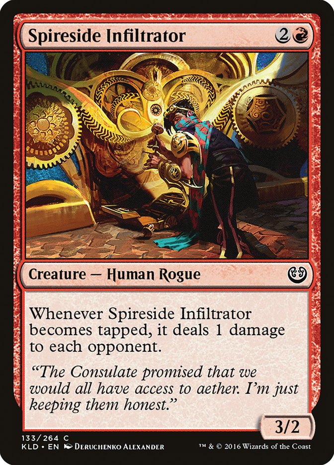 Spireside Infiltrator 133/264 (Kaladesh)  | Chromatic Games