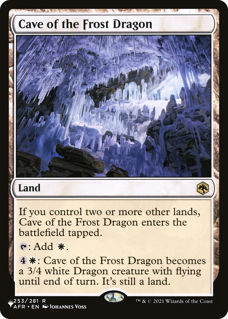 Cave of the Frost Dragon [The List] | Chromatic Games