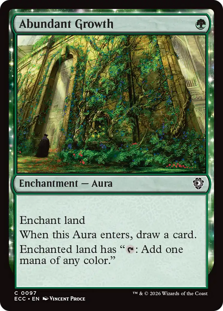 Abundant Growth [Lorwyn Eclipsed Commander] | Chromatic Games