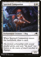 Spirited Companion [The List] | Chromatic Games