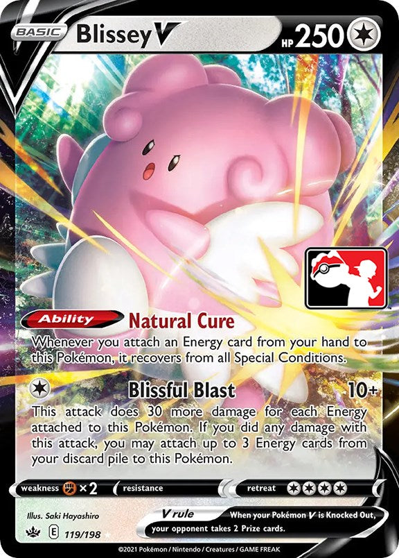 Blissey V (119/198) [Prize Pack Series One] | Chromatic Games