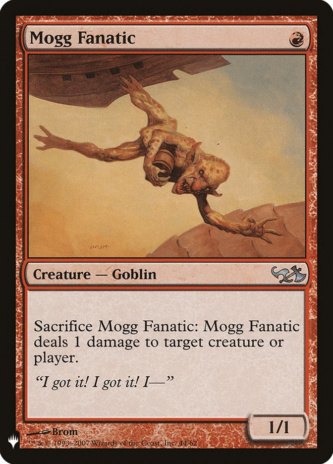 Mogg Fanatic [Mystery Booster] | Chromatic Games