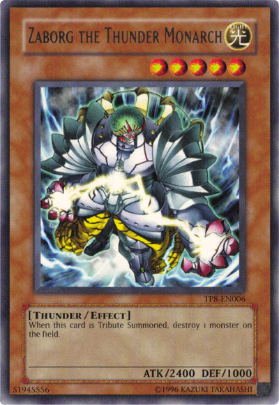 Zaborg the Thunder Monarch [TP8-EN006] Rare | Chromatic Games