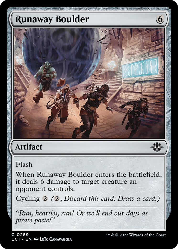 Runaway Boulder [The Lost Caverns of Ixalan] | Chromatic Games