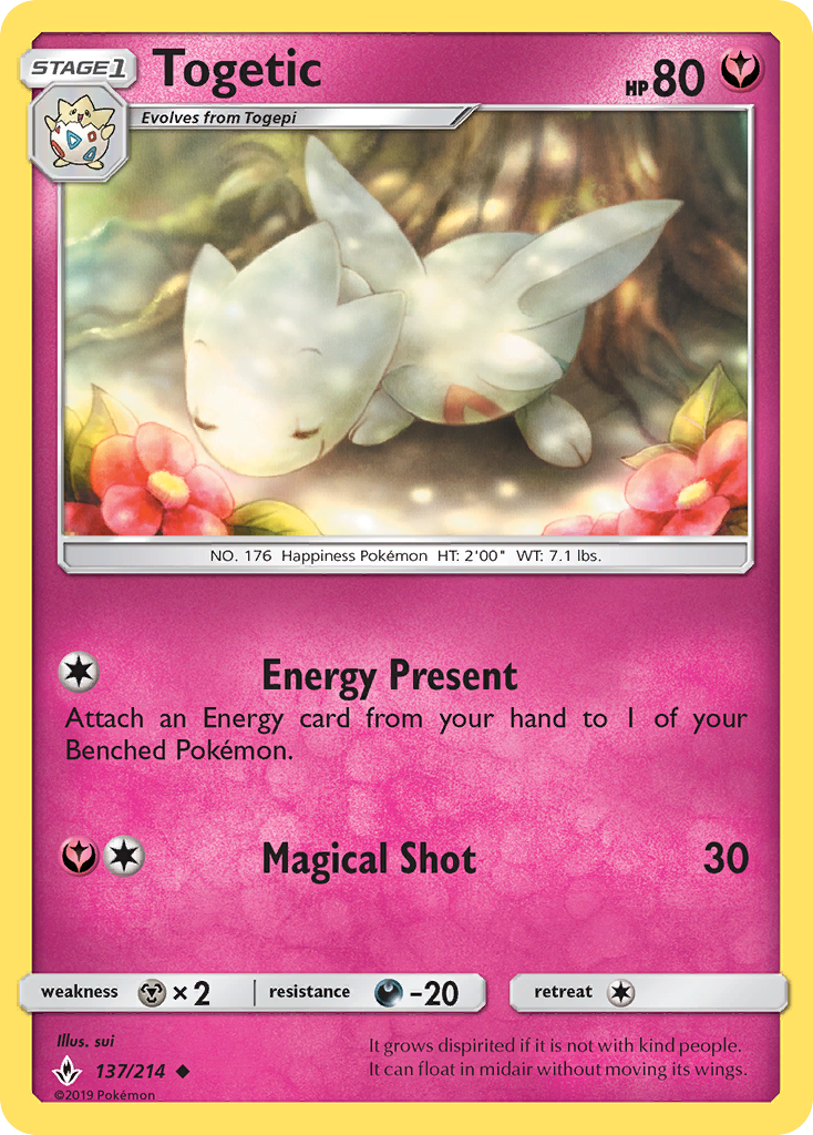 Togetic (137/214) [Sun & Moon: Unbroken Bonds] | Chromatic Games