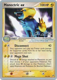 Manectric ex (101/107) (Mewtrick - Jason Klaczynski) [World Championships 2006] | Chromatic Games