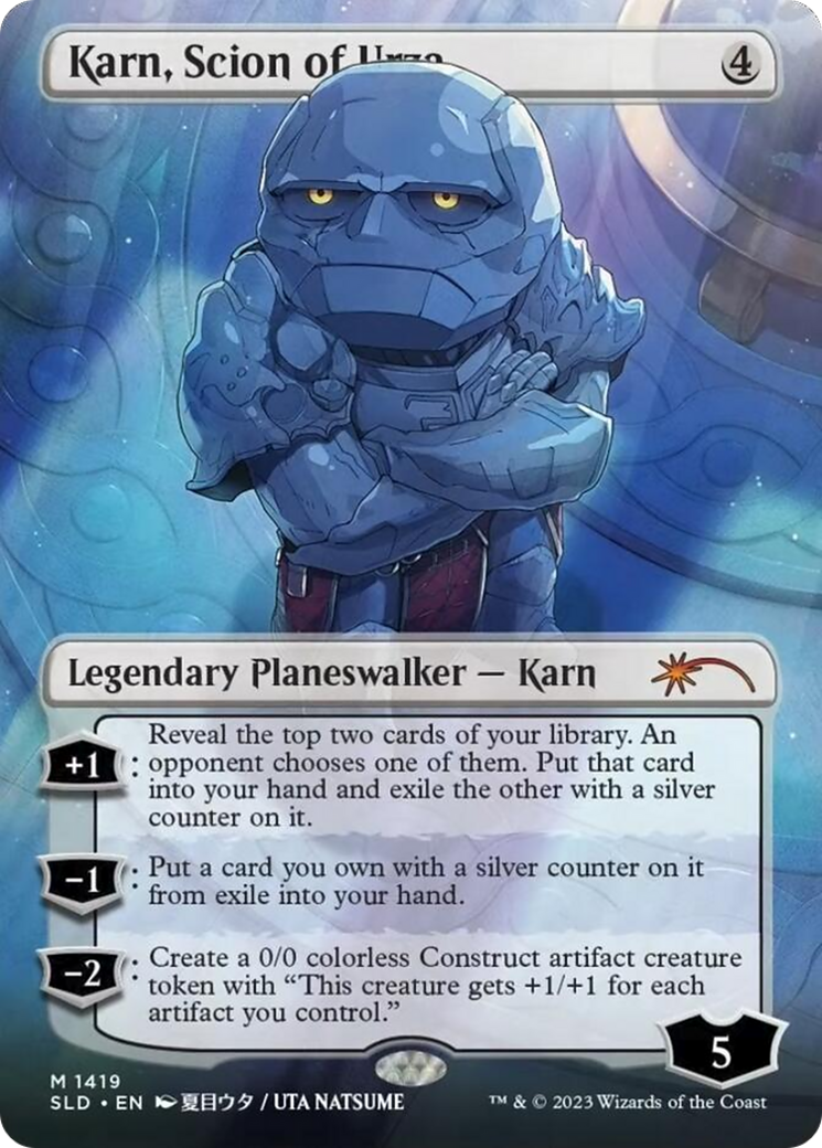 Karn, Scion of Urza (Rainbow Foil) [Secret Lair Drop Series] | Chromatic Games