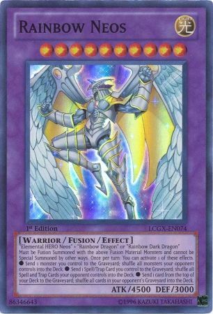 Rainbow Neos [LCGX-EN074] Super Rare | Chromatic Games