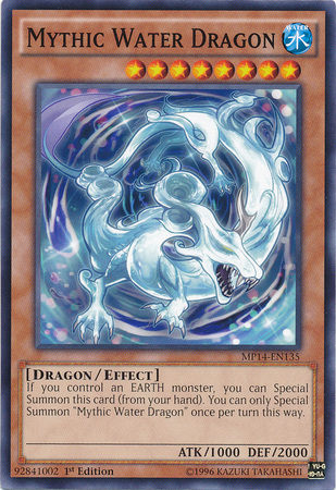 Mythic Water Dragon [MP14-EN135] Common | Chromatic Games