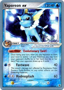 Vaporeon ex (110/113) (Eeveelutions - Jimmy Ballard) [World Championships 2006] | Chromatic Games