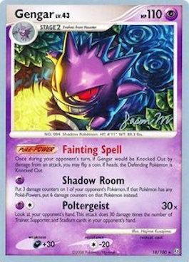 Gengar LV.43 (18/100) (Queengar - Jason Martinez) [World Championships 2009] | Chromatic Games