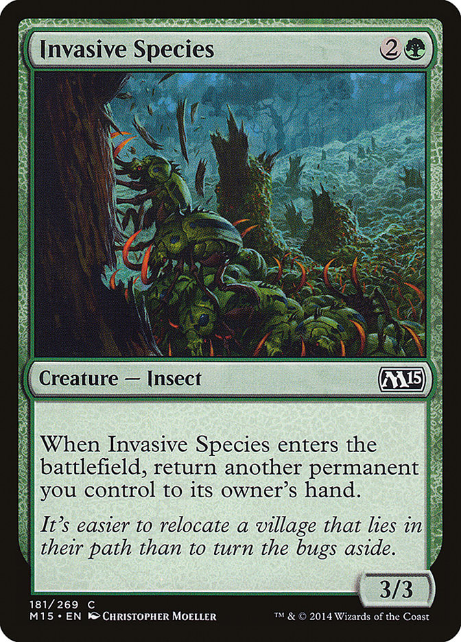 Invasive Species 181/269 (Magic 2015 (M15))  | Chromatic Games