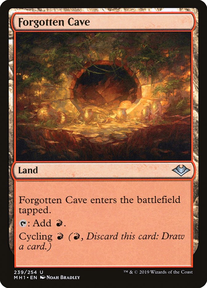 Forgotten Cave [Modern Horizons] | Chromatic Games