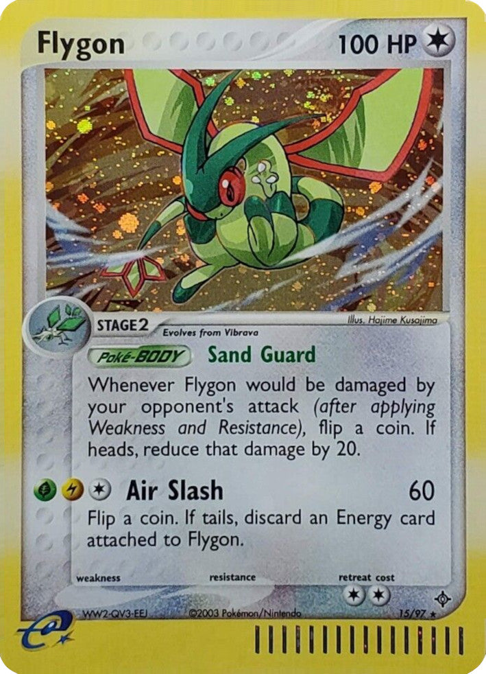 Flygon (15/97) (Theme Deck Exclusive) [EX: Dragon] | Chromatic Games