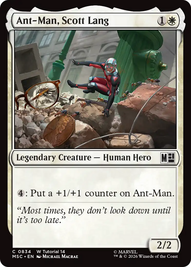 Ant-Man, Scott Lang [Marvel Super Heroes Commander] | Chromatic Games